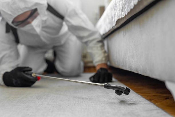 Professional Pest Control technician working in Becker, MN